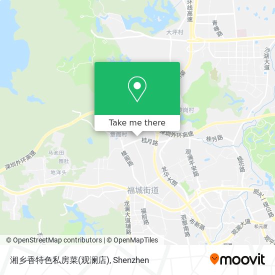 湘乡香特色私房菜(观澜店) map