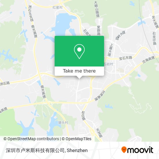 深圳市卢米斯科技有限公司 map