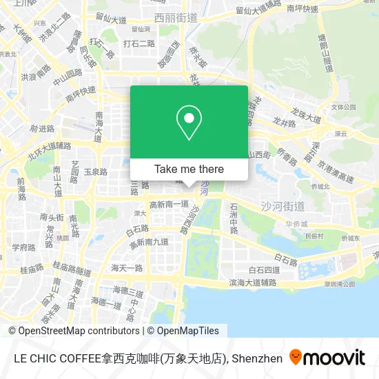 LE CHIC COFFEE拿西克咖啡(万象天地店) map