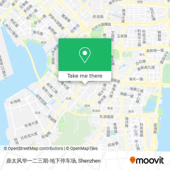 鼎太风华一二三期-地下停车场 map