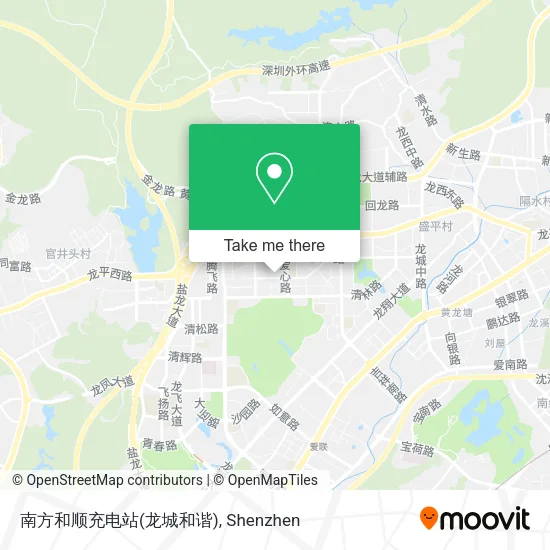 南方和顺充电站(龙城和谐) map