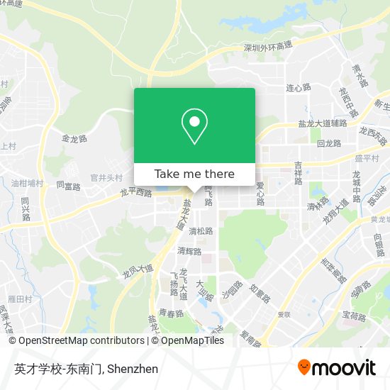 英才学校-东南门 map