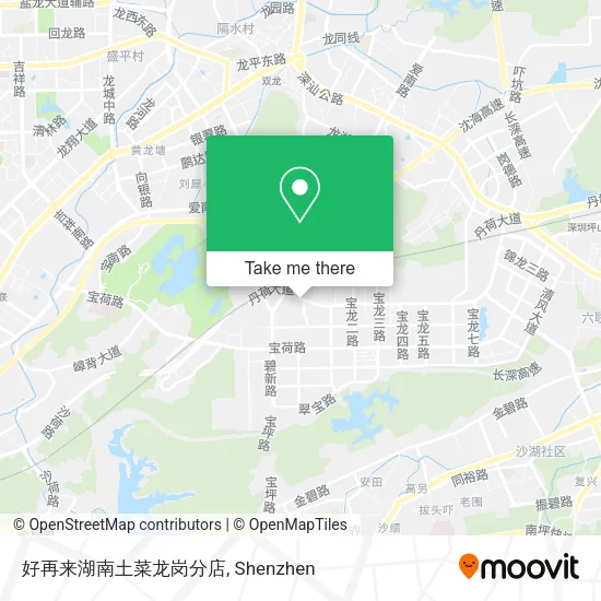 好再来湖南土菜龙岗分店 map