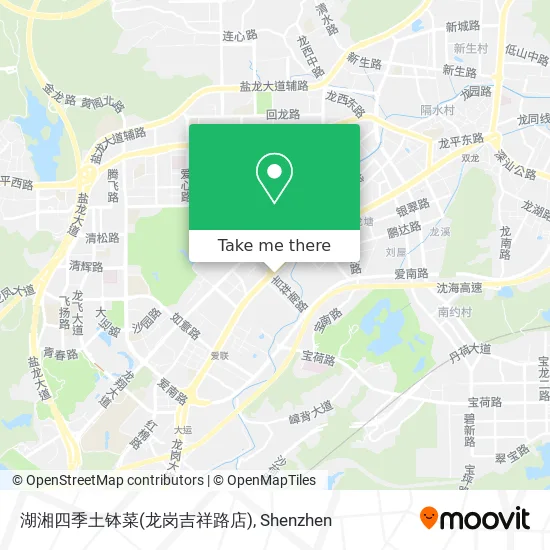 湖湘四季土钵菜(龙岗吉祥路店) map