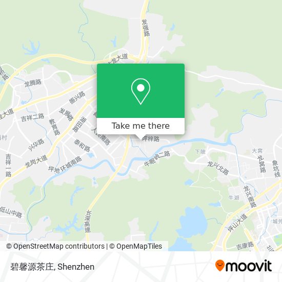 碧馨源茶庄 map