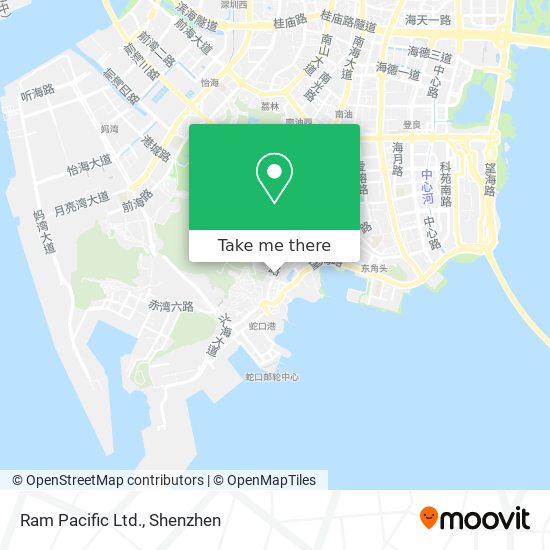 Ram Pacific Ltd. map