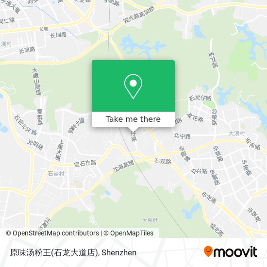原味汤粉王(石龙大道店) map