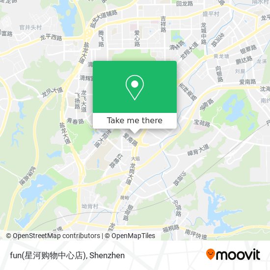 fun(星河购物中心店) map