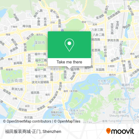 福田服装商城-正门 map