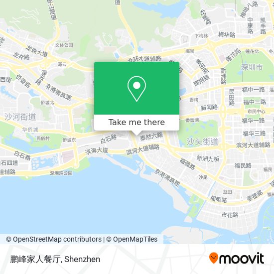 鹏峰家人餐厅 map