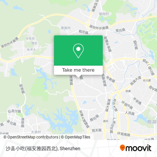 沙县小吃(福安雅园西北) map