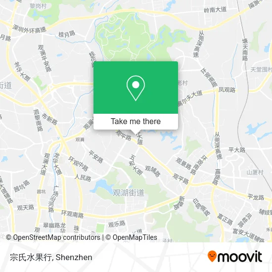宗氏水果行 map
