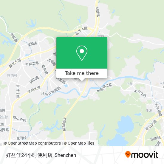 好益佳24小时便利店 map
