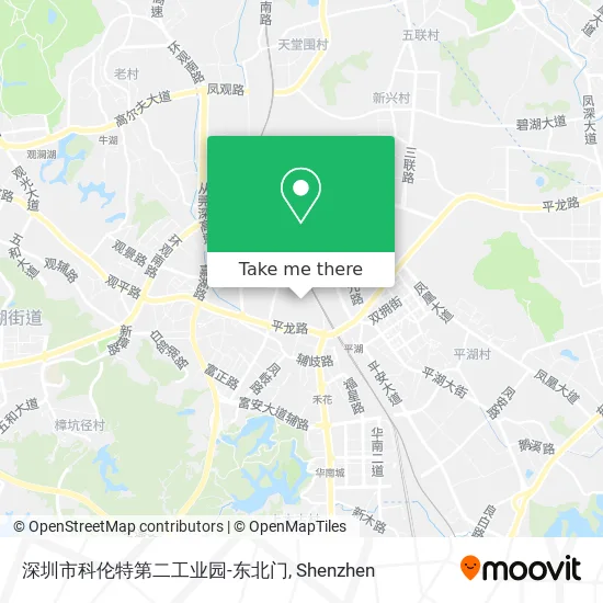 深圳市科伦特第二工业园-东北门 map