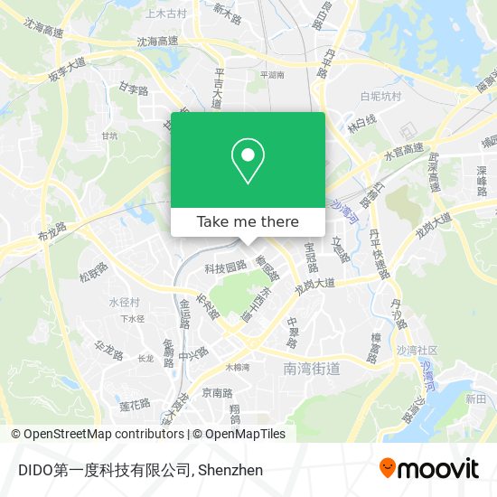 DIDO第一度科技有限公司 map