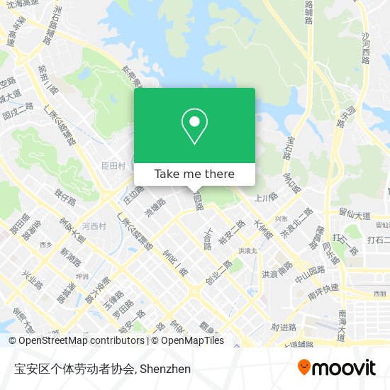 宝安区个体劳动者协会 map