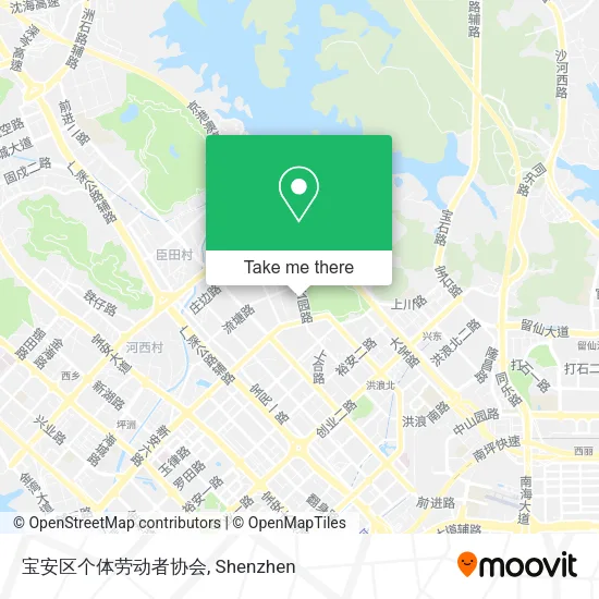 宝安区个体劳动者协会 map