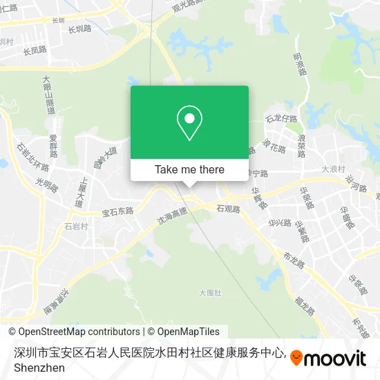 深圳市宝安区石岩人民医院水田村社区健康服务中心 map