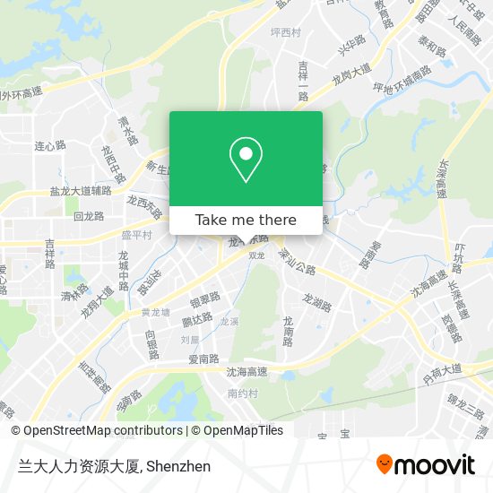 兰大人力资源大厦 map