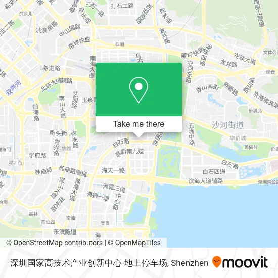 深圳国家高技术产业创新中心-地上停车场 map