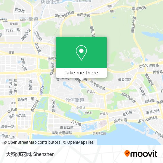 天鹅湖花园 map