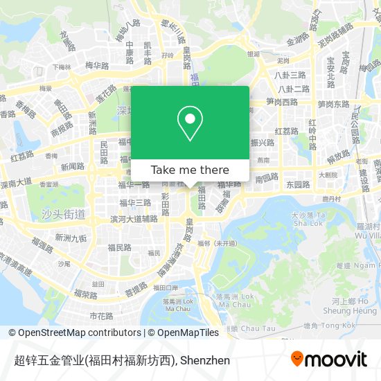 超锌五金管业(福田村福新坊西) map