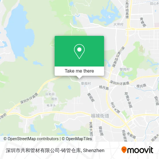 深圳市共和管材有限公司-铸管仓库 map