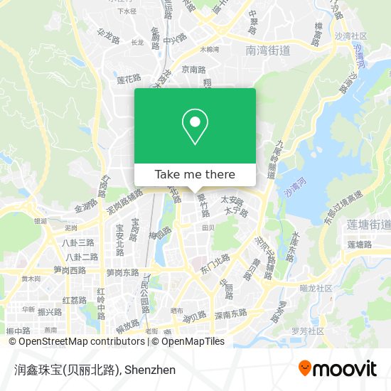 润鑫珠宝(贝丽北路) map