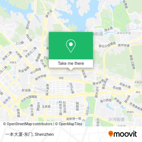 一本大厦-东门 map