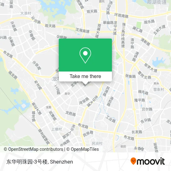 东华明珠园-3号楼 map