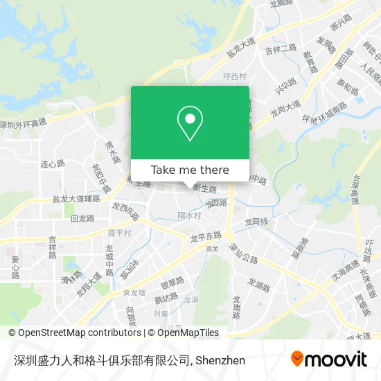 深圳盛力人和格斗俱乐部有限公司 map