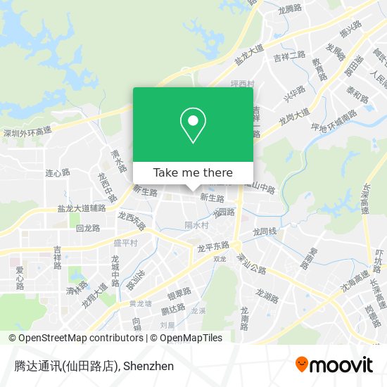 腾达通讯(仙田路店) map
