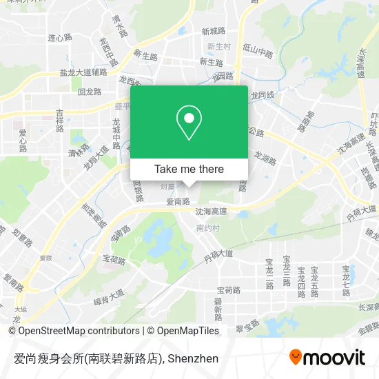 爱尚瘦身会所(南联碧新路店) map
