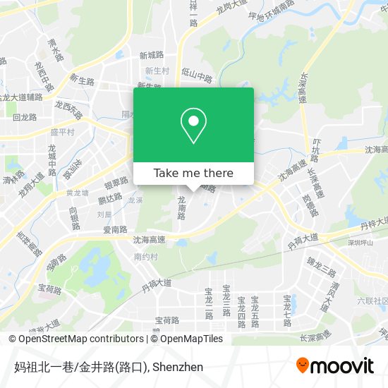 妈祖北一巷/金井路(路口) map