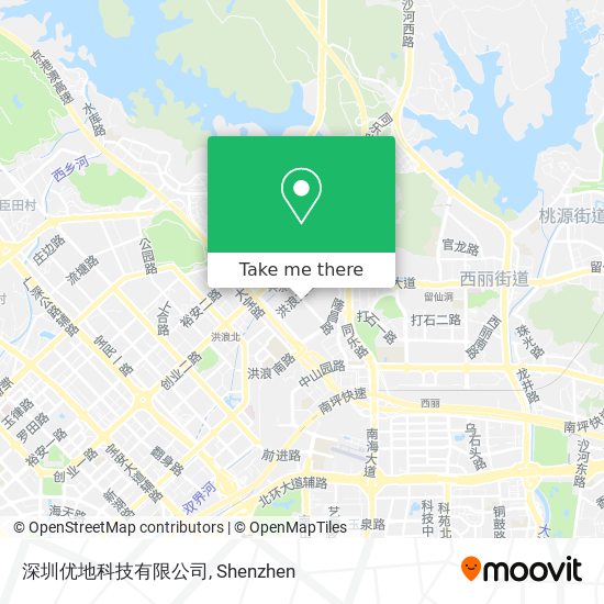 深圳优地科技有限公司 map