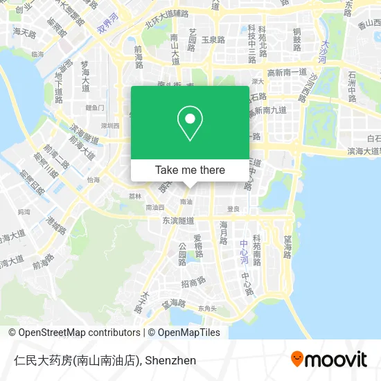 仁民大药房(南山南油店) map
