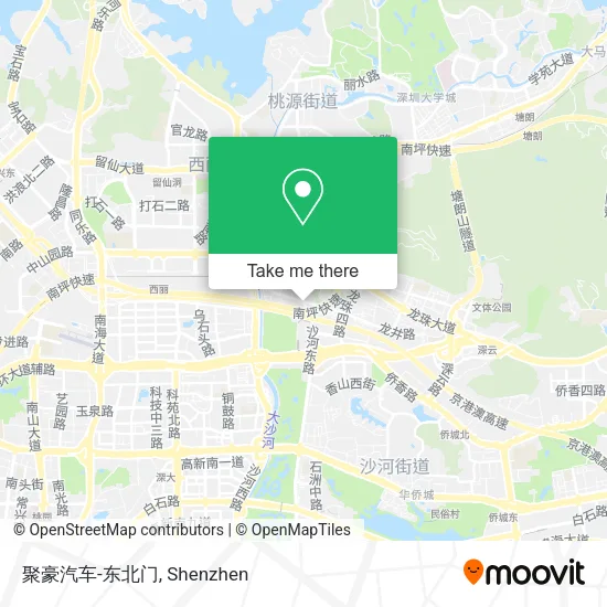 聚豪汽车-东北门 map