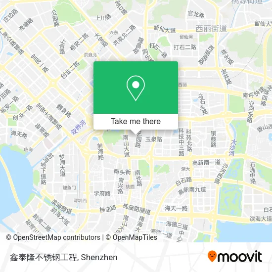鑫泰隆不锈钢工程 map