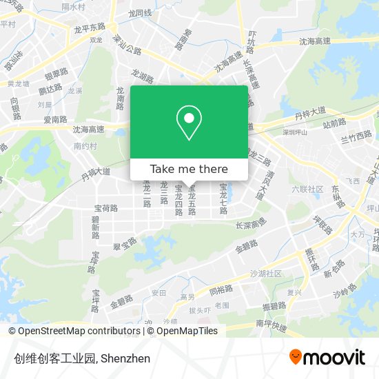 创维创客工业园 map