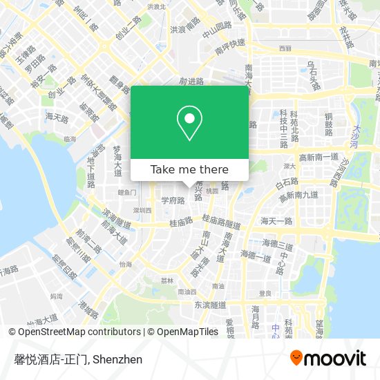 馨悦酒店-正门 map