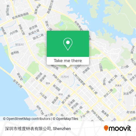深圳市维度钟表有限公司 map