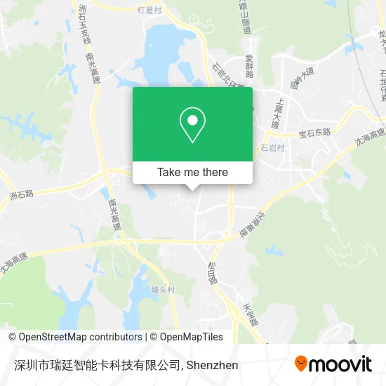 深圳市瑞廷智能卡科技有限公司 map