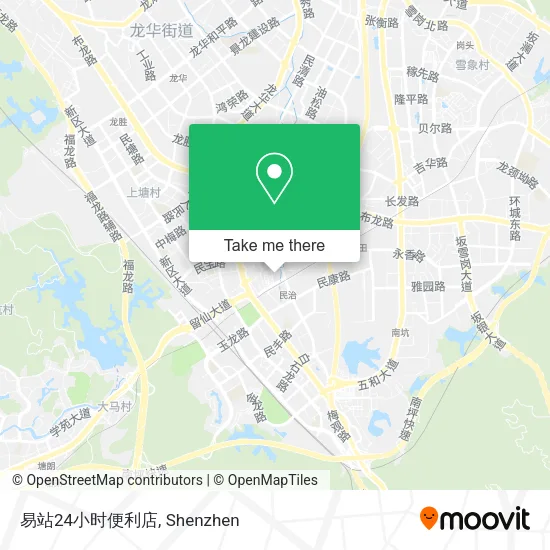 易站24小时便利店 map