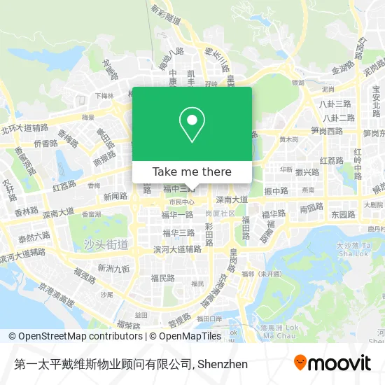 第一太平戴维斯物业顾问有限公司 map