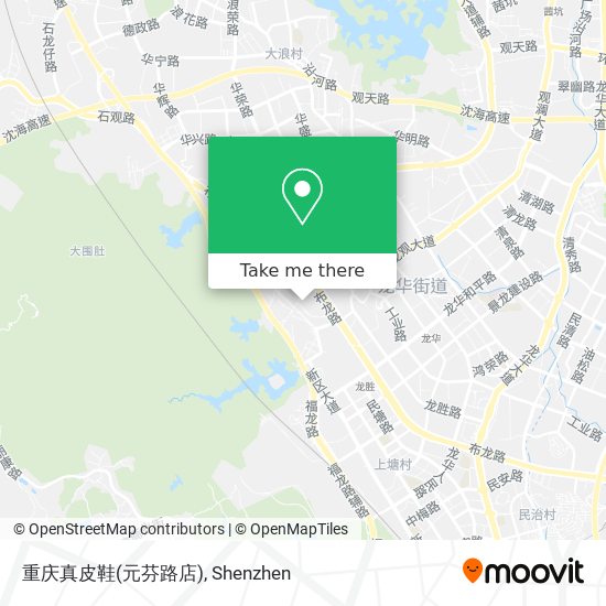 重庆真皮鞋(元芬路店) map