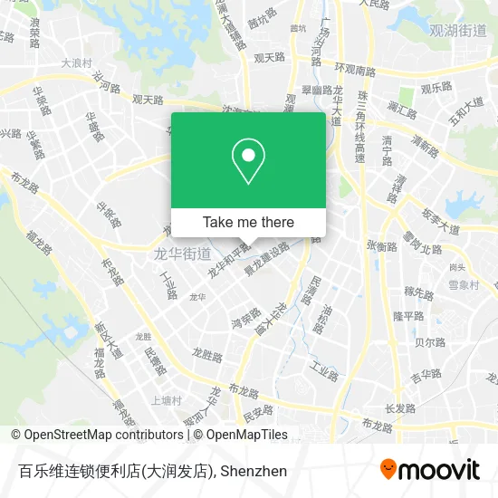 百乐维连锁便利店(大润发店) map