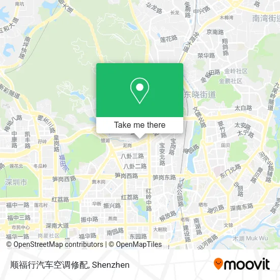 顺福行汽车空调修配 map