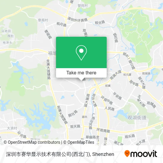深圳市赛华显示技术有限公司(西北门) map