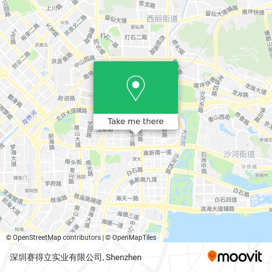 深圳赛得立实业有限公司 map