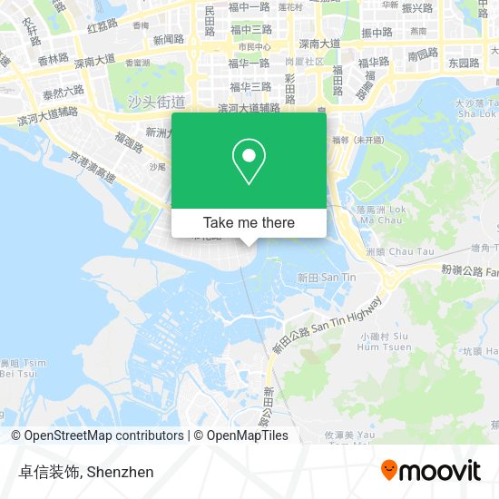 卓信装饰 map